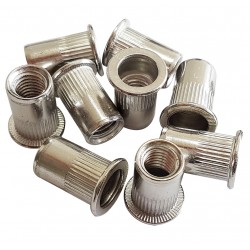 Açık Yuvarlak Inox Flanş Kafa